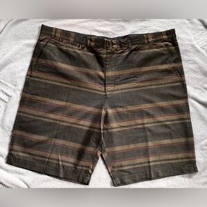 Merona men’s size 42 crisp cotton shorts NWOTG/10” inseam/ 4 pockets 100% cotton